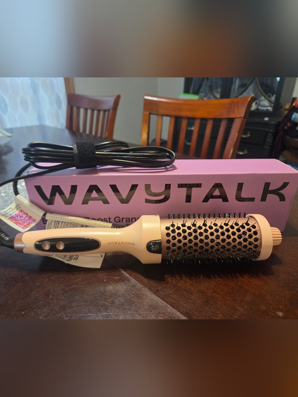 Wavytalk Hot Air Styling Brush - Pink